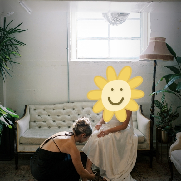 XS Reformation Black Jeany Silk Dress - Picture 4 of 9